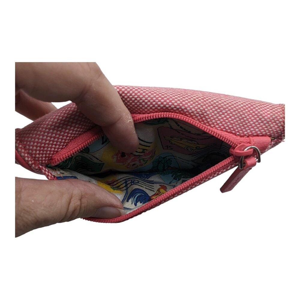 Vera Bradley RFID Beach Vintage Car Wallet Cuban Stamp Lining Bifold - Picture 4 of 12